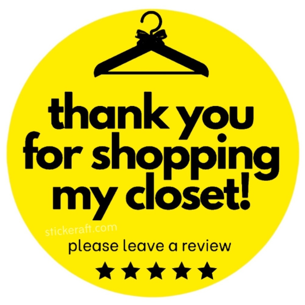 Thank you for shopping my closet sticker label New shipping supplies - Picture 9 of 15